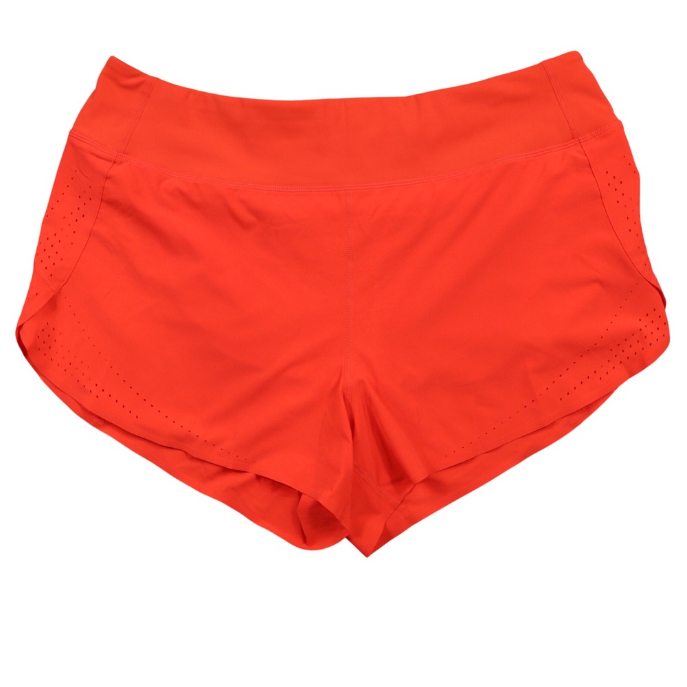 Allyson Felix x Athleta Running Shorts Orange Red Women's Large L